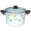 kitchenware steamer with glass lid and SS grid